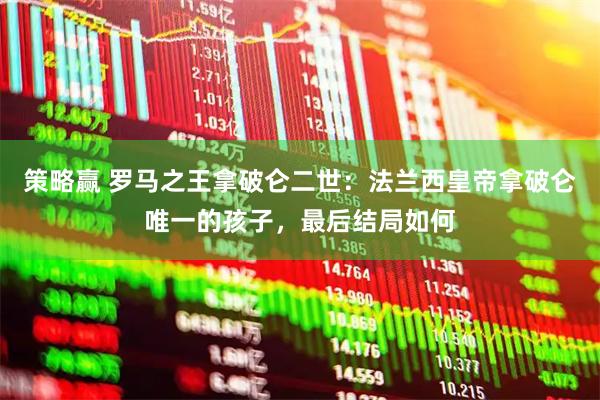 策略赢 罗马之王拿破仑二世：法兰西皇帝拿破仑唯一的孩子，最后结局如何