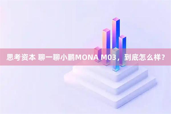 思考资本 聊一聊小鹏MONA M03，到底怎么样？
